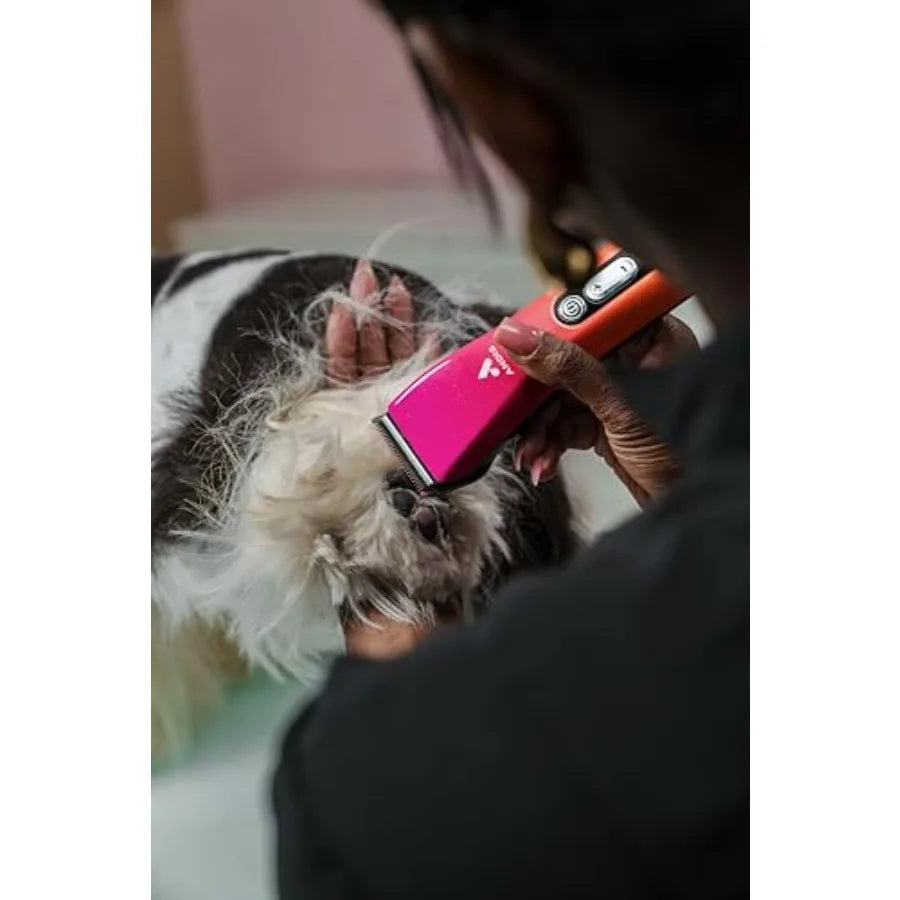 562745 ProClip 5-in-1 Adjustable Blade Cord/Cordless Pet Hair Clipper with 5 Blade Settings 5 Speeds Feather Light Design Digit