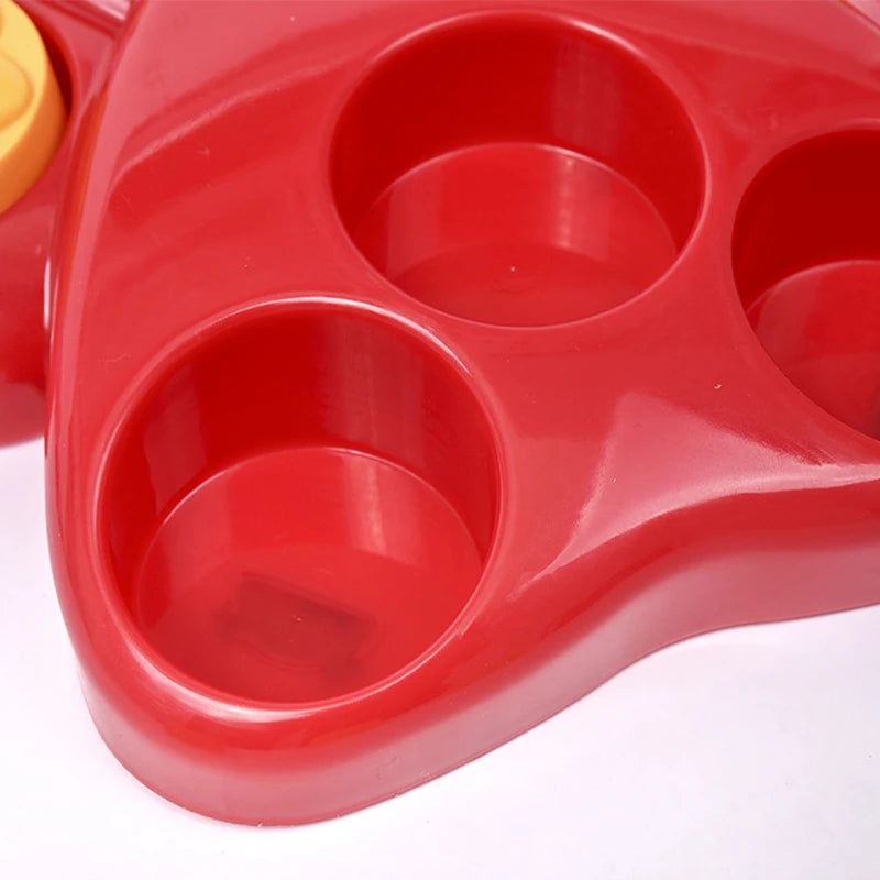 Rabbit Educational Interactive Toys Bunny Food Bowl Bunny Treasure Hunt Footprint Toys Pet Supplies Dog Anti-Choke Slow Food Box