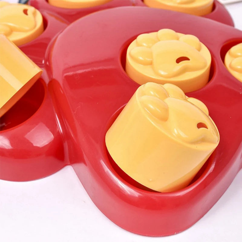 Rabbit Educational Interactive Toys Bunny Food Bowl Bunny Treasure Hunt Footprint Toys Pet Supplies Dog Anti-Choke Slow Food Box