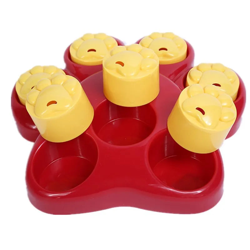 Rabbit Educational Interactive Toys Bunny Food Bowl Bunny Treasure Hunt Footprint Toys Pet Supplies Dog Anti-Choke Slow Food Box