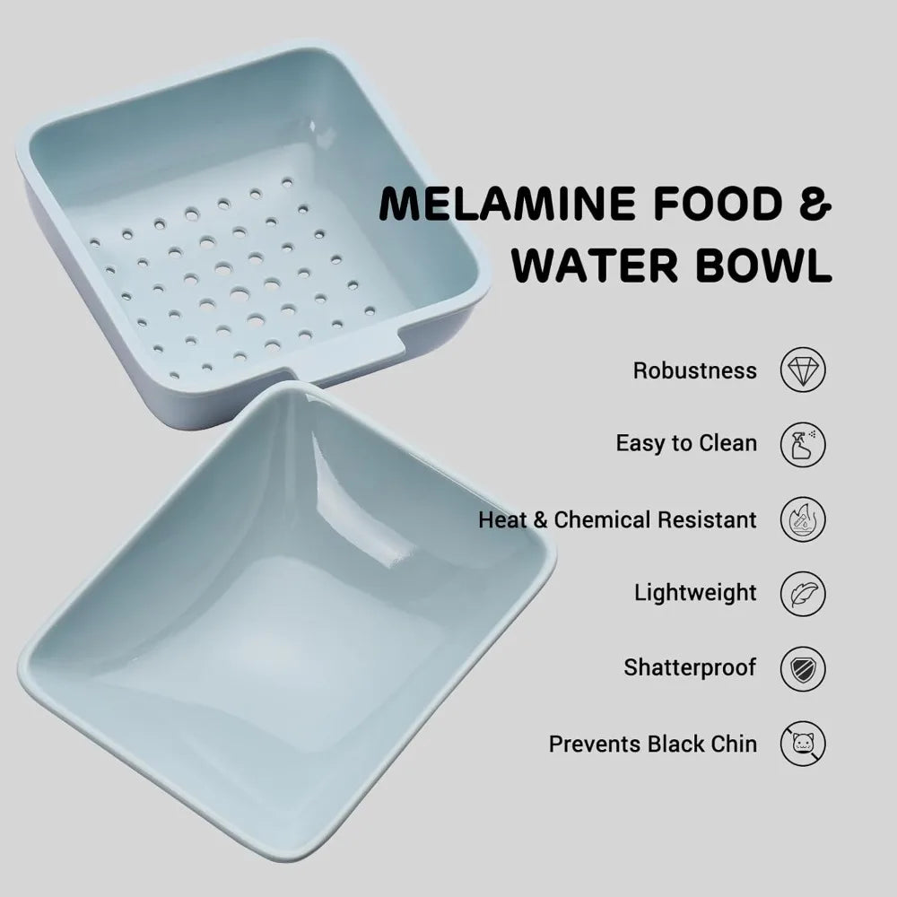 2-in-1 WiFi Pet Feeder & Waterer, 300oz Capacity for 2 Weeks, App Control, Auto Feeding, for Cats & Small Dogs
