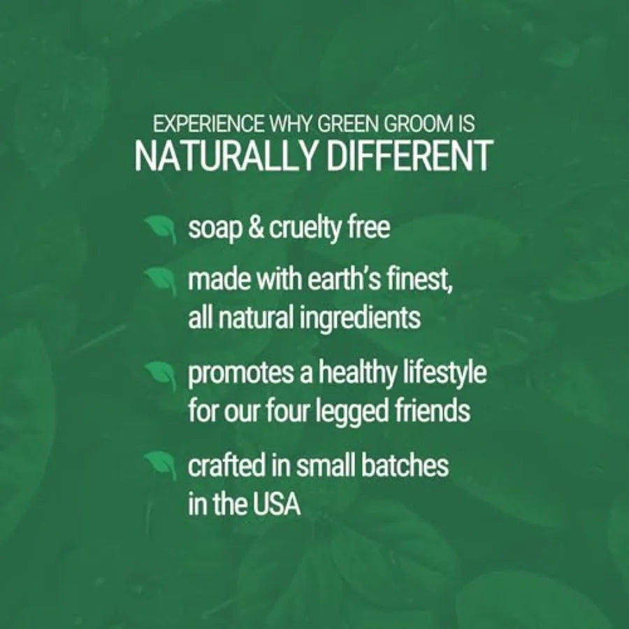 Green Groom Odor Eliminator Dog Shampoo 1 Gallon - Crafted with Odortrol All Natural Ingredients Antioxidant Rich Eliminates Sm