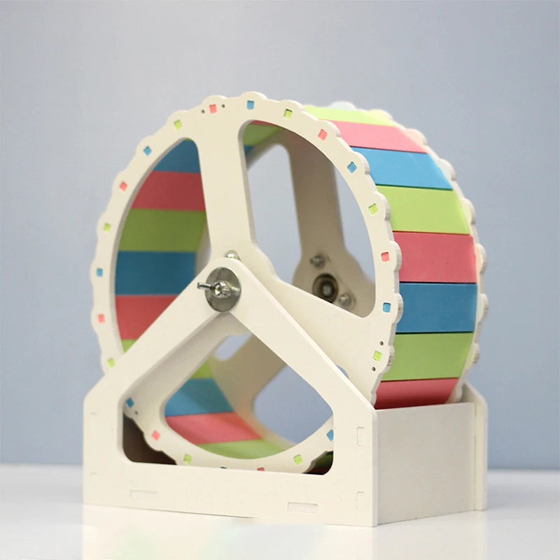 Bracket Runner Running Wheel, Golden Bear, Hamster Treadmill, Chinchilla Pet Supplies, Indoor Decoration