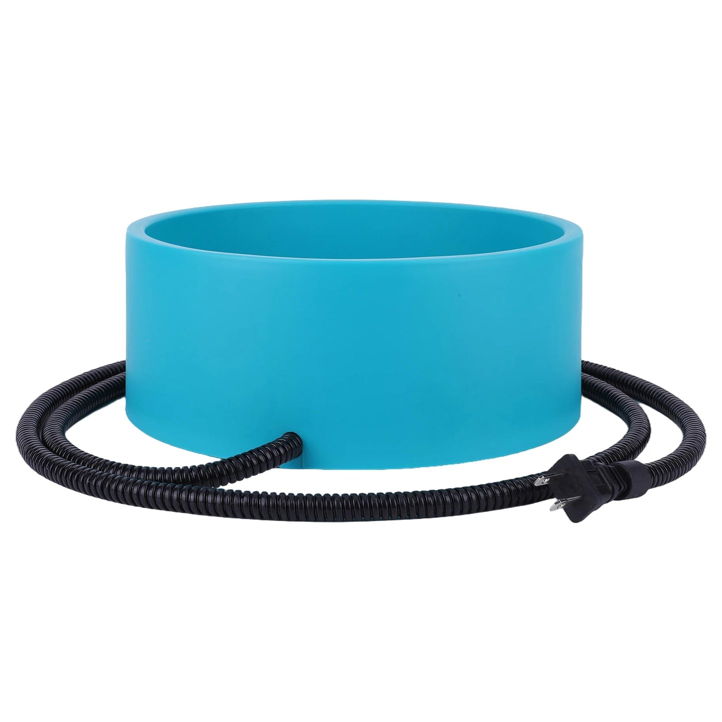 Heated Water Bowl 3.2 L/108 Oz Outdoor Heated Dog Dish Anti-Freeze Heated Pet Water Dish for Cat Rabbit Chicken Duck Squirrel