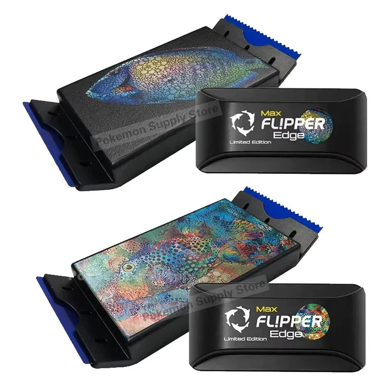 Limited Edition Flipper Edge Max Magnetic Algae Cleaner 2 In 1 Floating No Scratch for Glass Acrylic Fish Tank Marine Aquarium