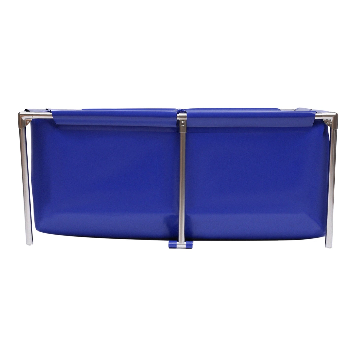 Portable Fish Tank 120 Gallon, Outdoor Canvas Aquaculture Pond with Stainless Steel Frame, or Fish Shrimp Lobster Breeding