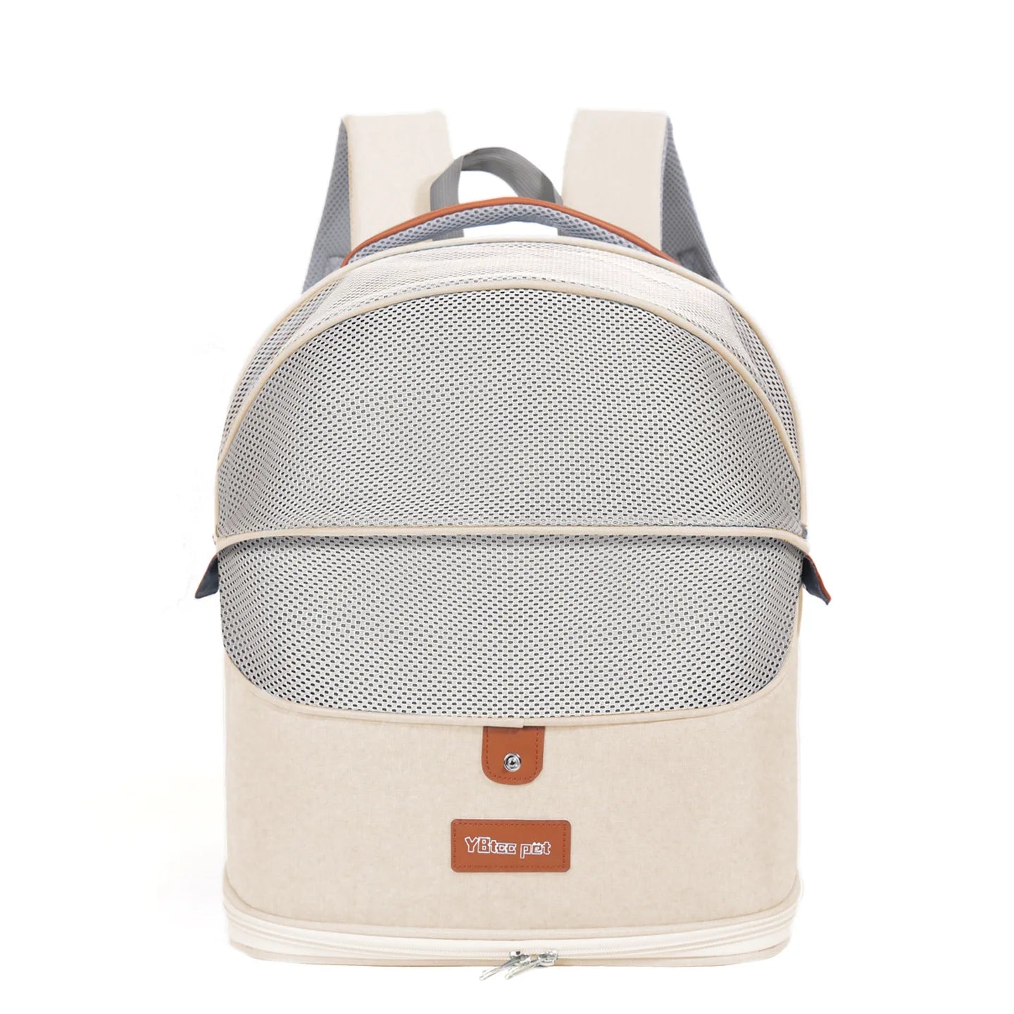 Stylish Cat Backpack Carrier Large Capacity Breathable Foldable Pet Travel Bag for Cats Small Dogs with Wide Opening