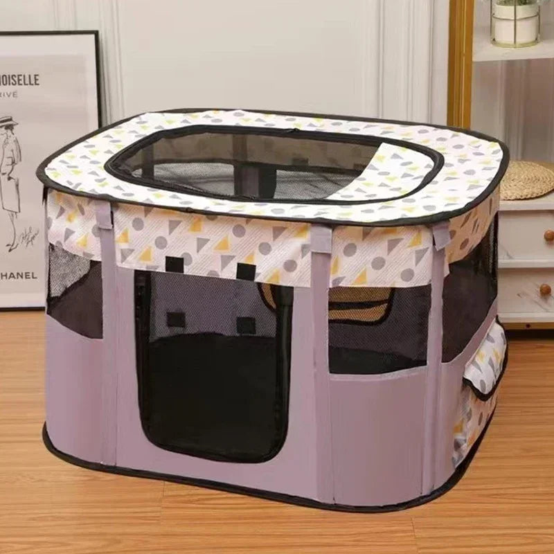 Cat House Delivery Room Puppy Kitten House Sweet Cozy Sweet Cat Bed Comfortable Cats Tent Folding for Dog Cats Supplies