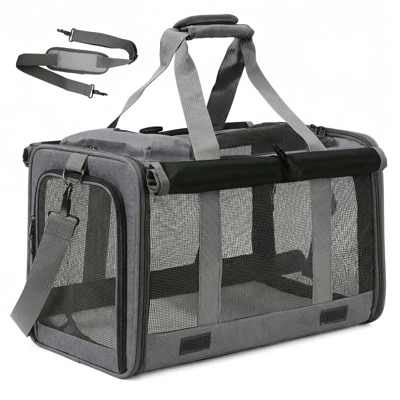 New Pet Carrier for Large and Medium Cats Soft-Sided Pet Carrier for Big Medium Cats and Puppy Dog Carriers Cat Carriers