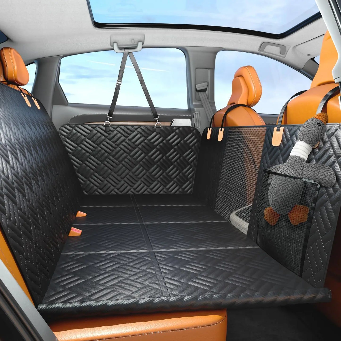 Pet car seat cushion rear seat dog car nest small medium large dog anti dirty car seat cushion isolation car cushion