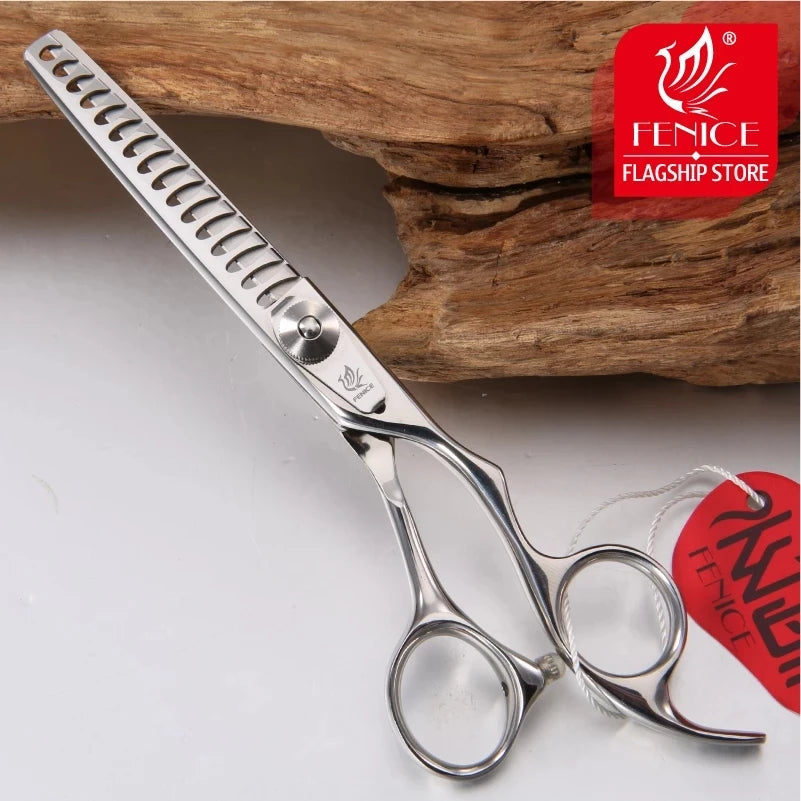 Fenice 6 Inch JP440C Dog Grooming Scissors Pet Dog Scissors Professional Thinning Shears Makas Tijeras Thinng Rate 20%&70