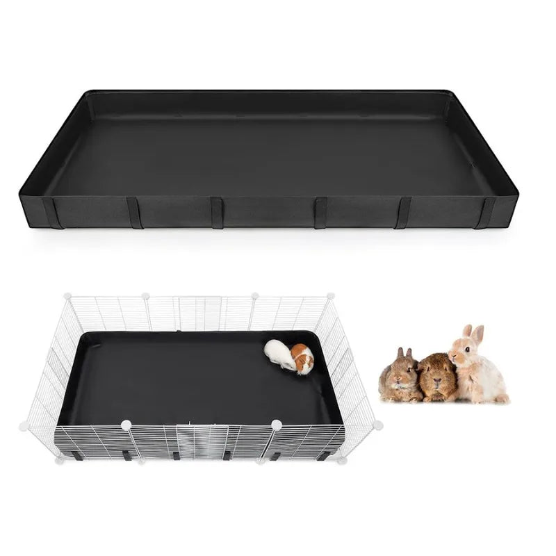 Guinea Pig Cage Bottom Waterproof Inner Liner, Pet Hamster Hedgehog Small Animal Habitat Fence Base Pad