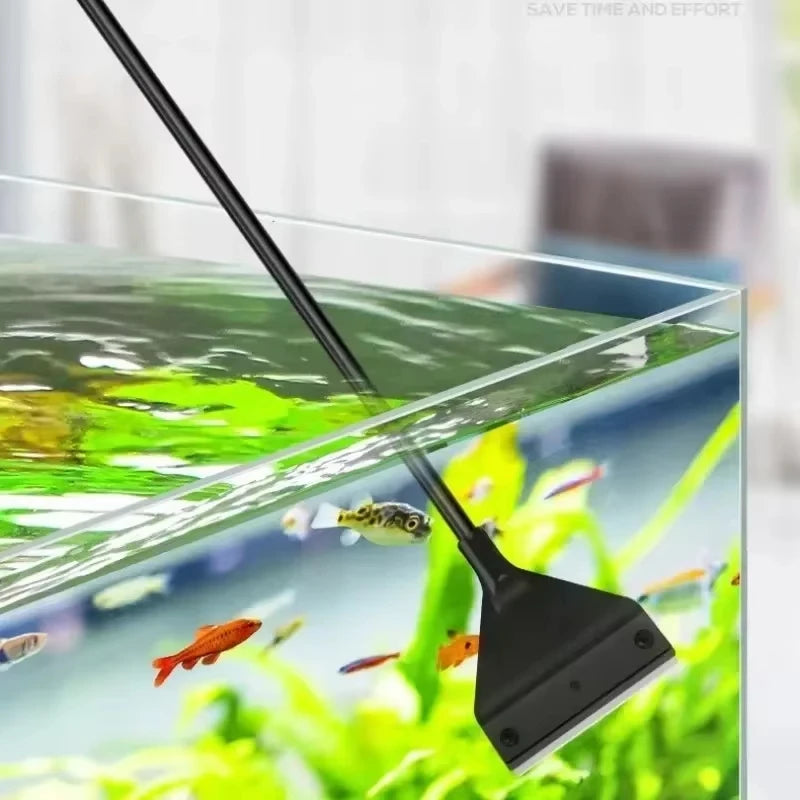 Fish Tank Cleaning Tool Multi Functional Fish Tank Aquarium Tank Algae Removal Sand Shovel Fish Farming Enthusiast Essential