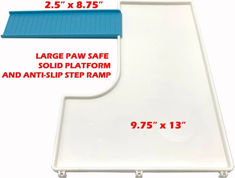 23" Multi-Tier Hamster Palace, 5 Levels, Easy Setup, Complete Accessories, Expandable Habitat