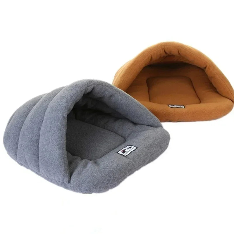 Pet Bed House for Small Dogs Cats Winter Warm Dog Sleeping Beds Caves Nests Fashion Slippers Shaped Dog Kennel Pet Supplies