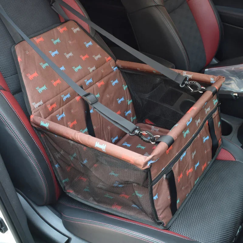 Transport Dog Carrier Carrier Dog Car Seat Cover Pet Car Folding Hammock Pet Carriers Bag for Small Dogs Autogamic for Dogs
