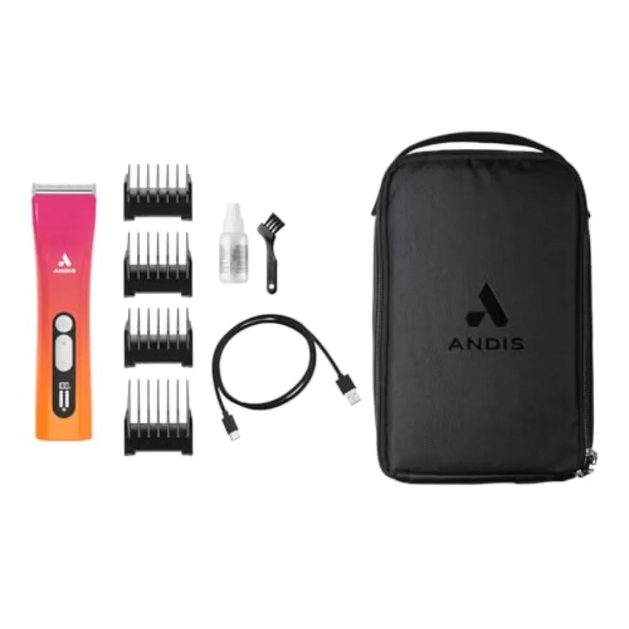562745 ProClip 5-in-1 Adjustable Blade Cord/Cordless Pet Hair Clipper with 5 Blade Settings 5 Speeds Feather Light Design Digit