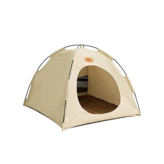 Outdoor Stray Cat House Folding Without Installation Pet Tent Bed Portable for Travel Cool Summer Kitty Puppy Bed Pet Supplies