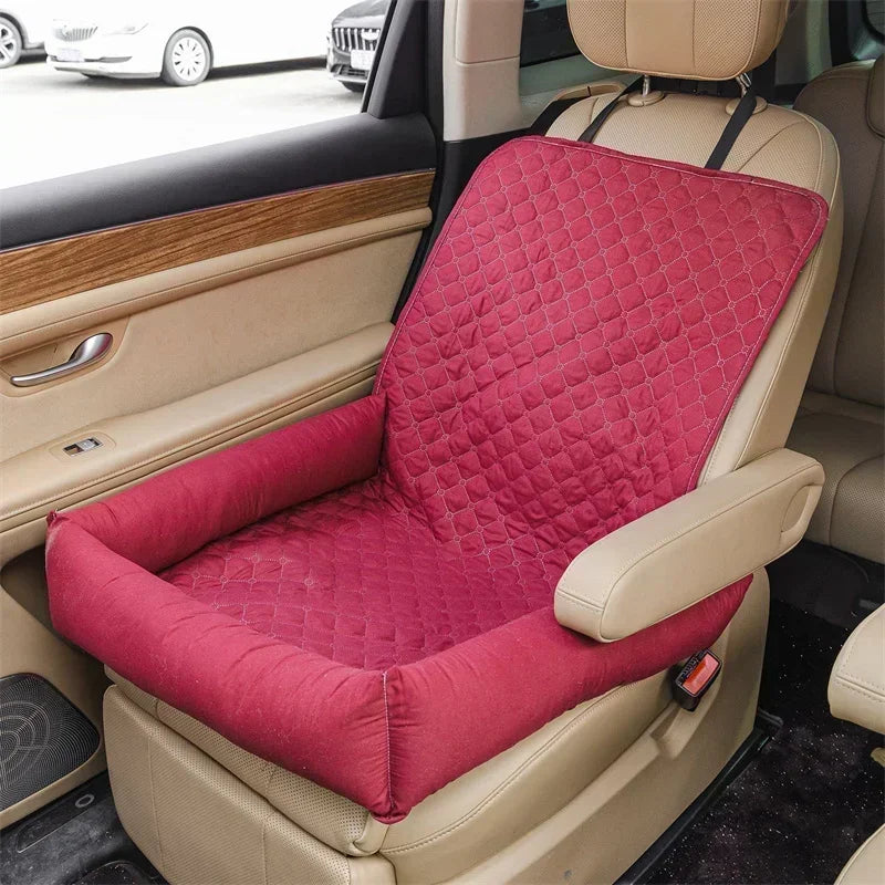 1PC Pet Dog Car Seat Cover Carry Cat Puppy Bag Car Waterproof Dogs Basket Pet Carriers Anti-dirty Travel Folding Hammock Dog Bed