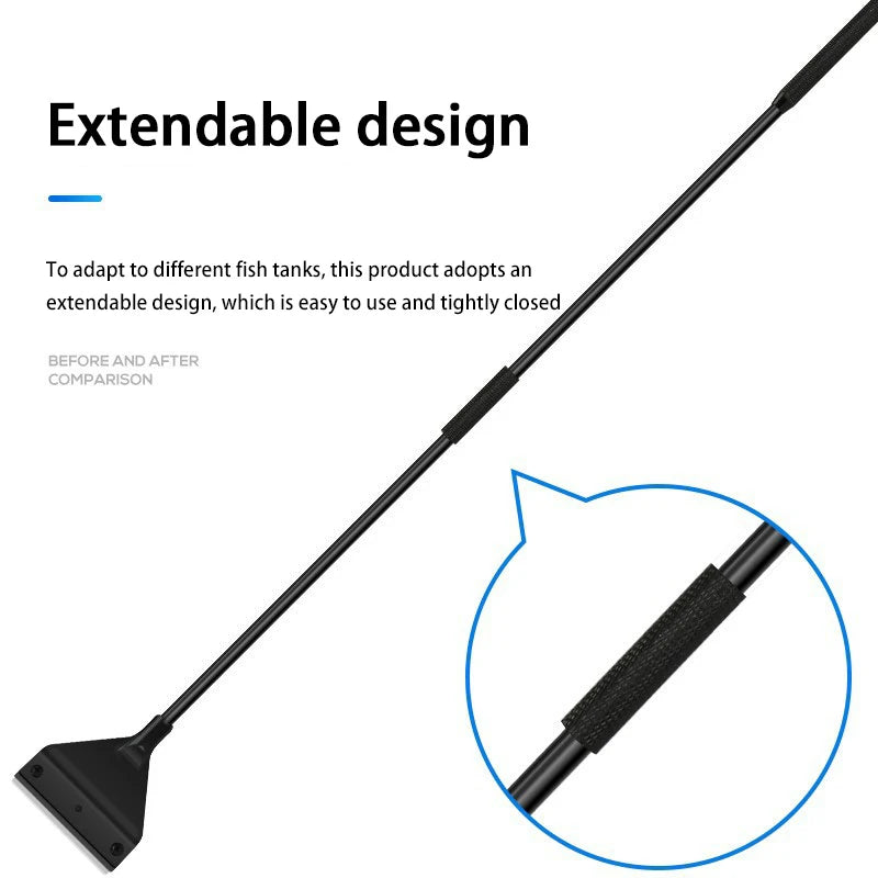 Fish Tank Cleaning Tool Multi Functional Fish Tank Aquarium Tank Algae Removal Sand Shovel Fish Farming Enthusiast Essential