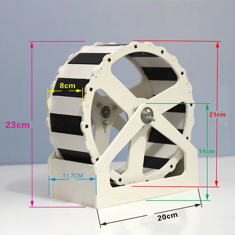 Bracket Runner Running Wheel, Golden Bear, Hamster Treadmill, Chinchilla Pet Supplies, Indoor Decoration